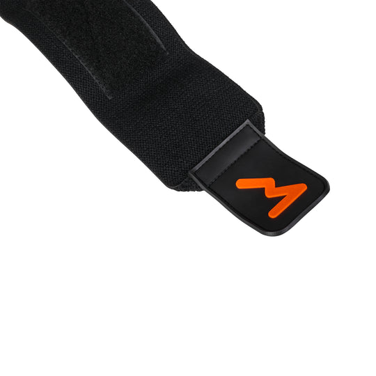 Black Weightlifting Wristbands