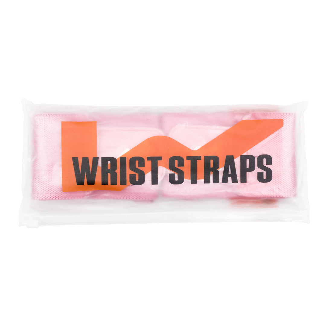 Muñequeras de Halterofilia Rosa Cream