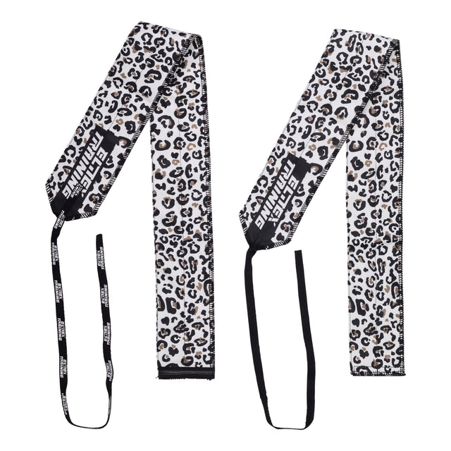 Muñequeras de Tela para Cross Training y Halterofilia - Leopardo - Elitex Training