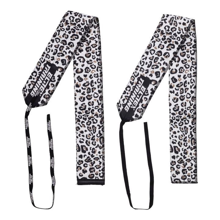 Muñequeras de Tela para Cross Training y Halterofilia - Leopardo - Elitex Training