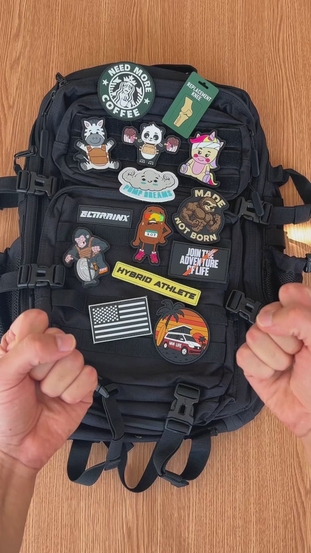 Patch de rat de gym PVC