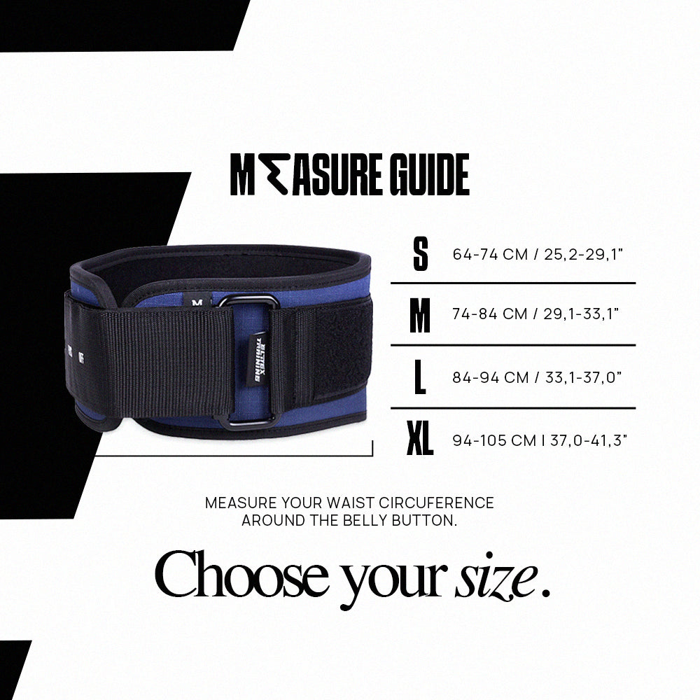 Cinturón Lumbar Azul 2.0 - Elitex Training