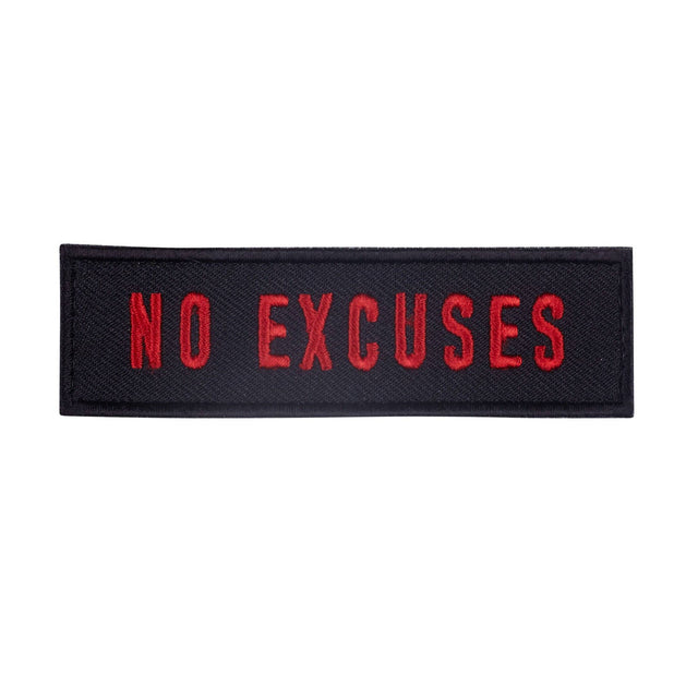 No Excuses Patch